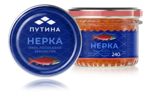 Икра НЕРКИ 240 гр  стекло