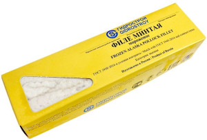 Филе МИНТАЯ спинки брикет 1 кг