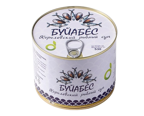 БУЙАБЕС КОРОЛЕВСКИЙ РЫБНЫЙ СУП Армения "Эко Фуд" 530 гр