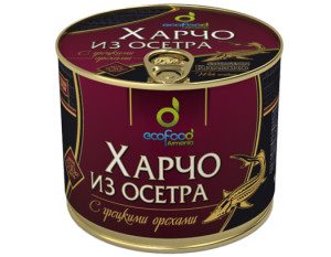 ХАРЧО ИЗ ОСЕТРА с грецкими орехами  Армения "Эко Фуд" ж/б 530 мл