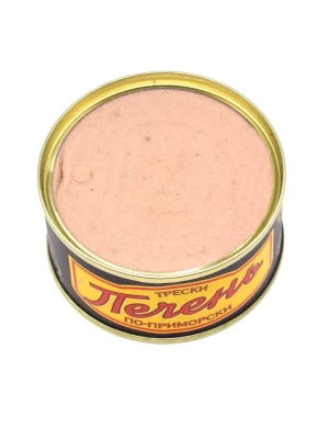 Печень трески  ПО - ПРИМОРСКИ ПАШТЕТ "КАЙТЕС" ж/б 120 гр