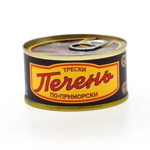 Печень трески  ПО - ПРИМОРСКИ ПАШТЕТ "КАЙТЕС" ж/б 120 гр