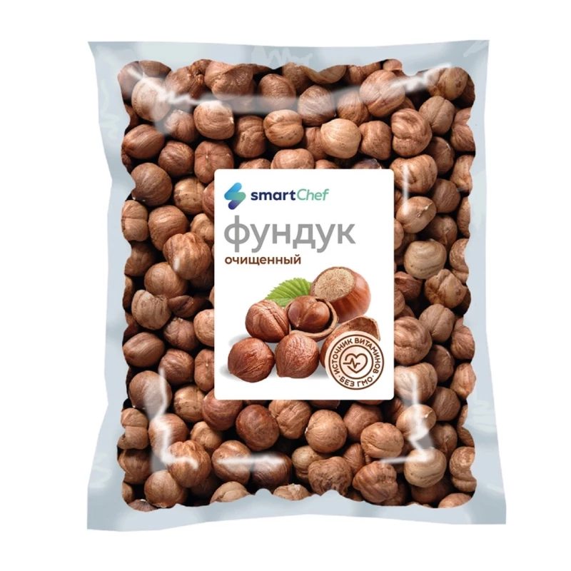Фундук очищенный упаковка 500 г