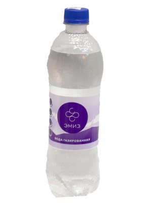 Минеральная вода газированная, 0,5 л