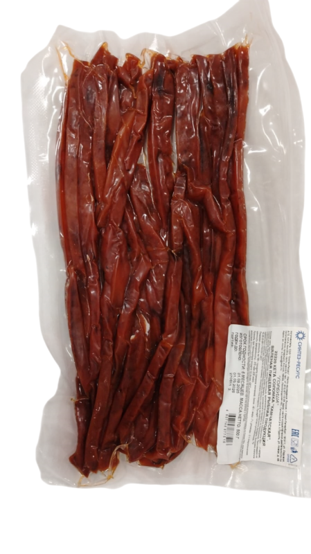 Филе горбуши СОЛОМКА вяленая натуральная упаковка 500 гр