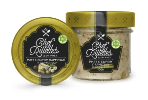 Риет из икры трески тихоокеанской с оливками и сыром Пармезан 100 г