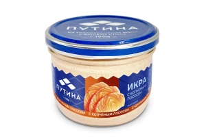 Икра с копченым лососем 160 г