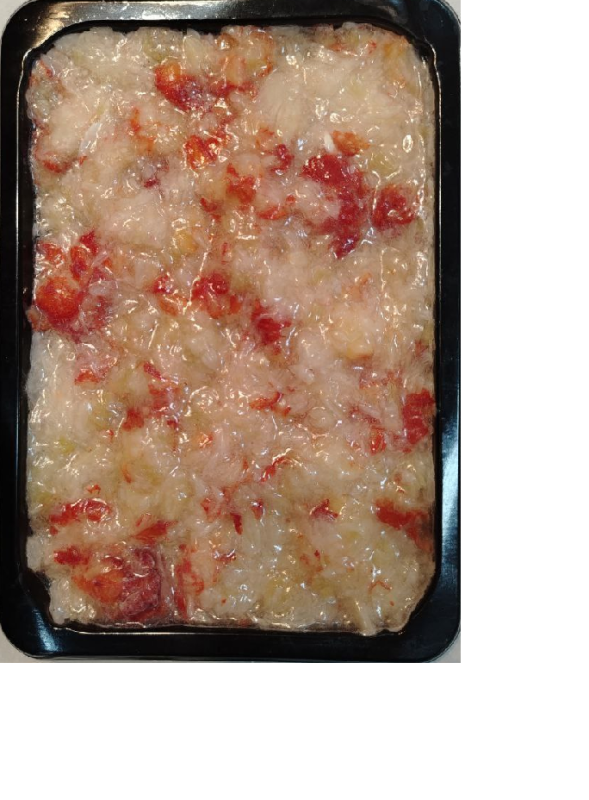 Мясо краба салатное варено-мороженное натуральное 250 г