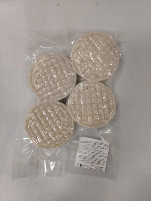 Котлеты из судака натуральные без панировки 400 гр упаковка