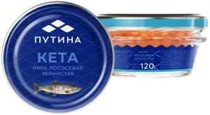 Икра КЕТА   стекло 120 гр